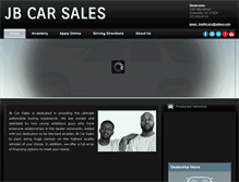 Tablet Screenshot of jonesboothcars.com